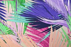 Viscose – Multicolor palms