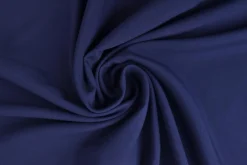 Viscose – Navy blauw