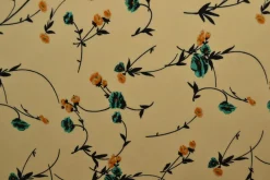 Viscose – Ocher windy poppy