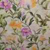 Viscose – Romantic garden off-white