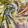 Viscose tricot – Blue Garden Harmony