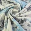 Viscose tricot – Blue Porcelain Blooms