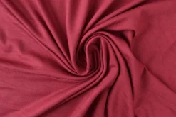 Viscose Tricot: Bordeauxrood