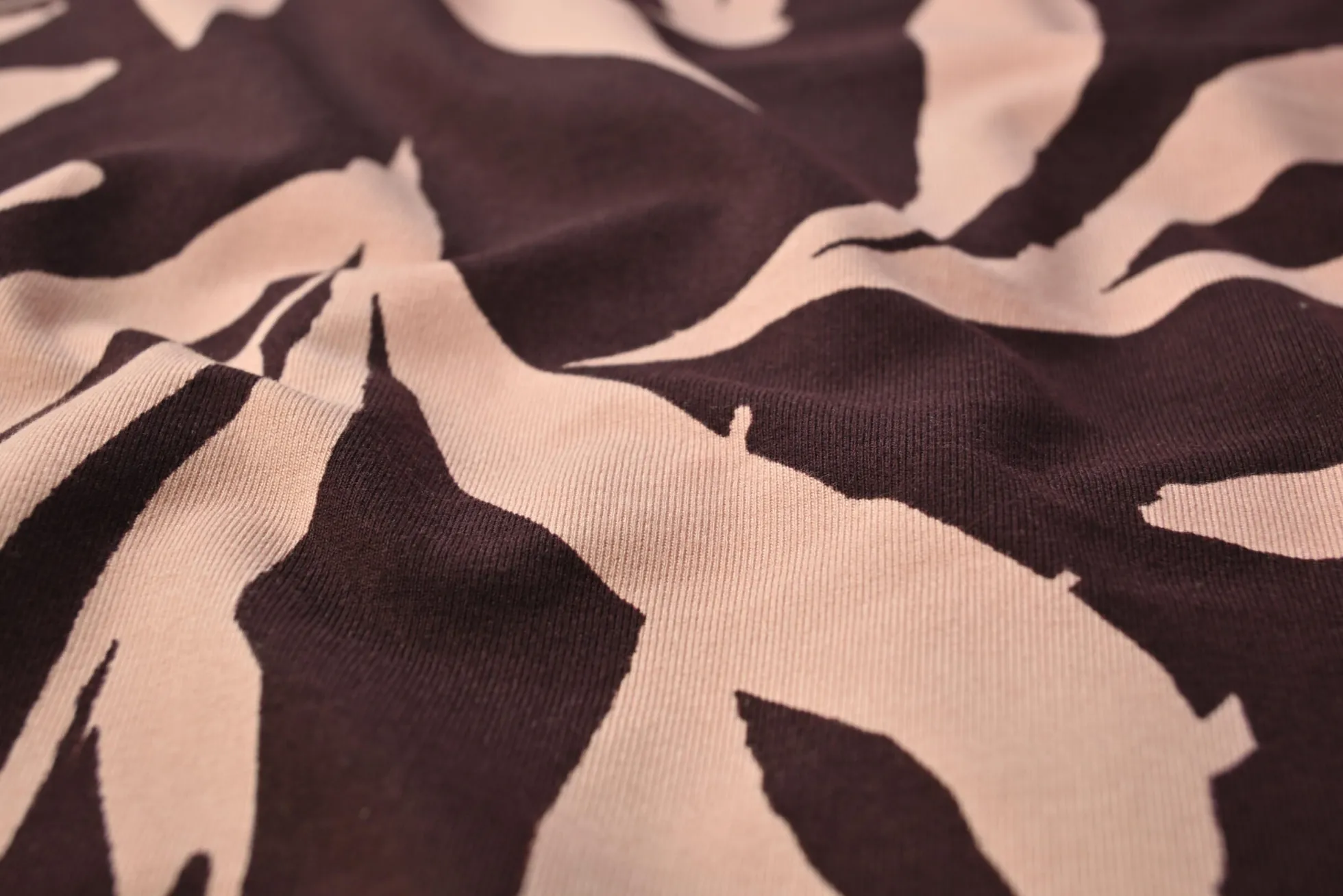 Viscose tricot – Cacao leaves