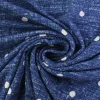 Viscose tricot – Classic Indigo Polka Dot