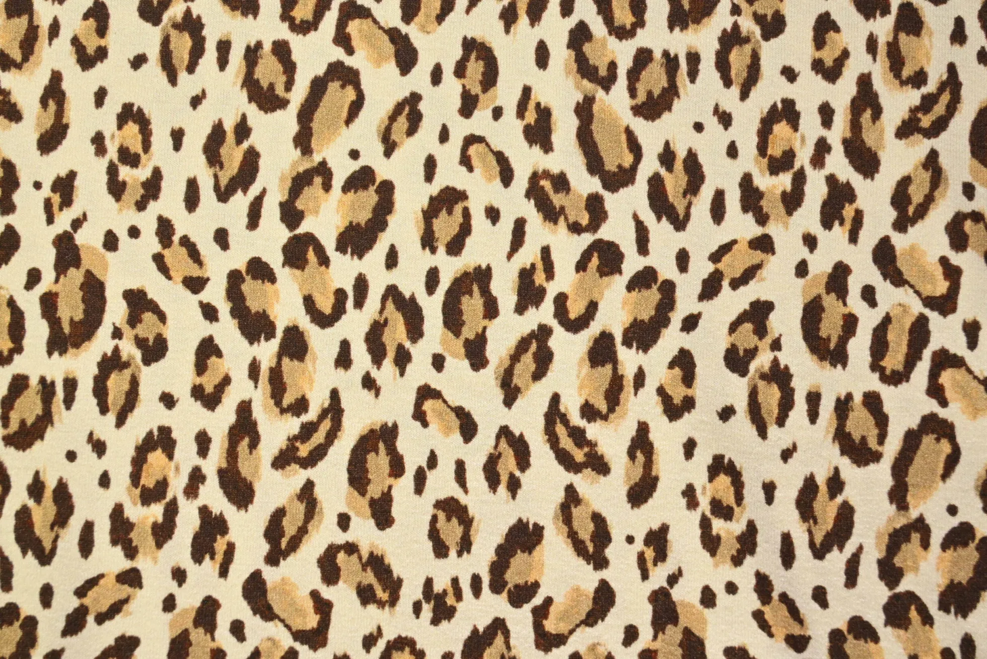 Viscose tricot – Classic leopard