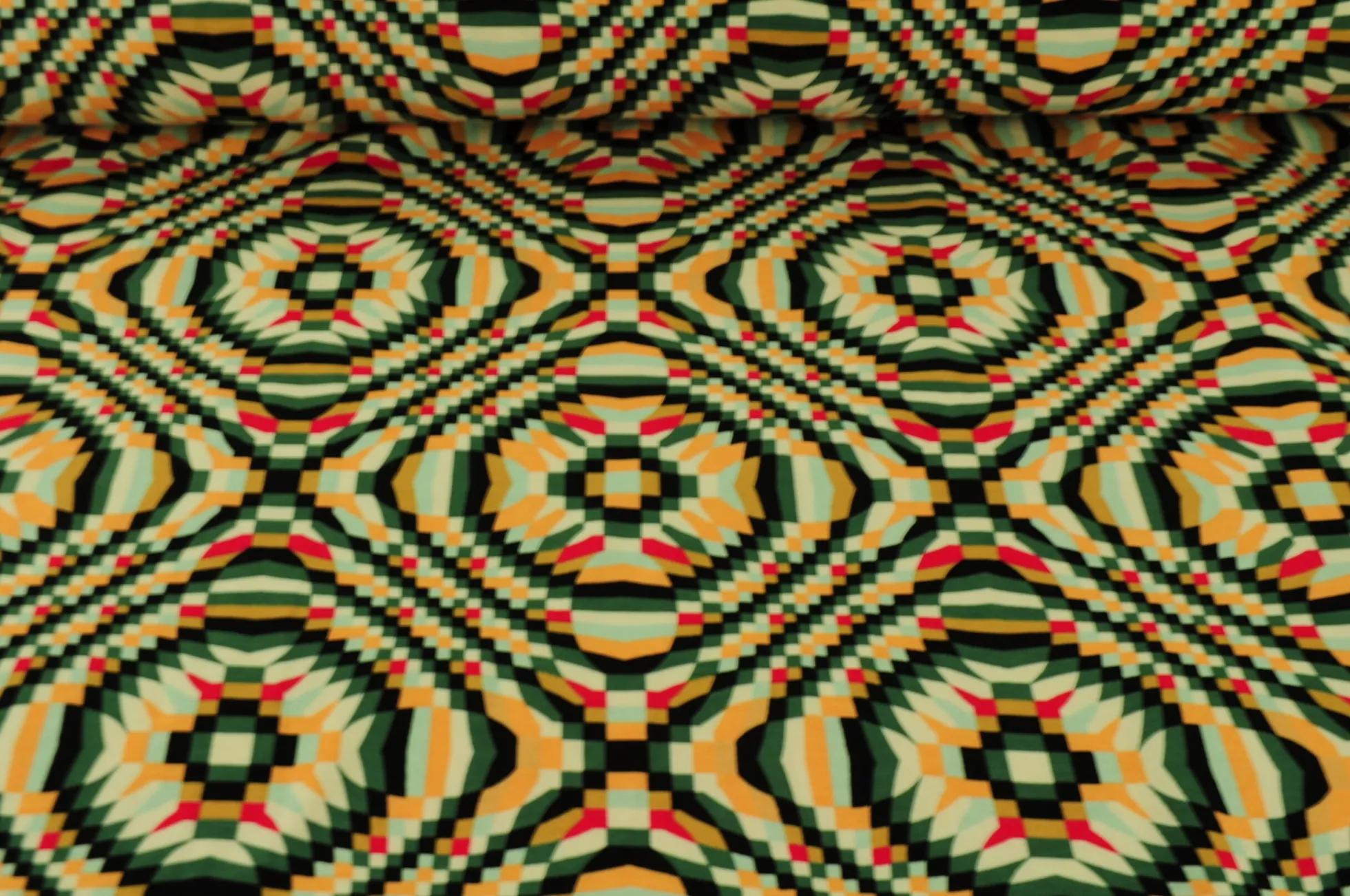 Viscose tricot – Digital multicolor