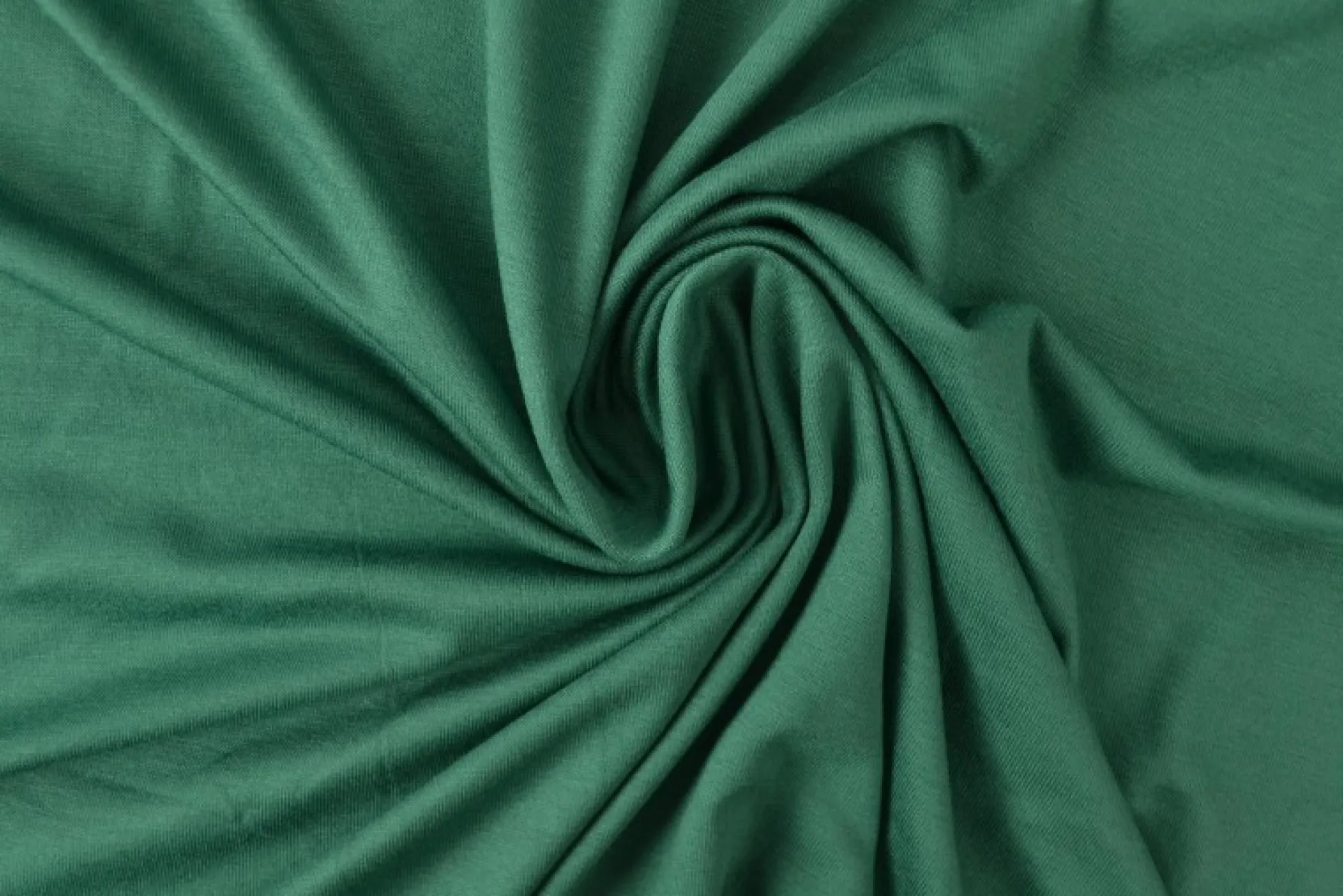 Viscose Tricot: Donkergroen