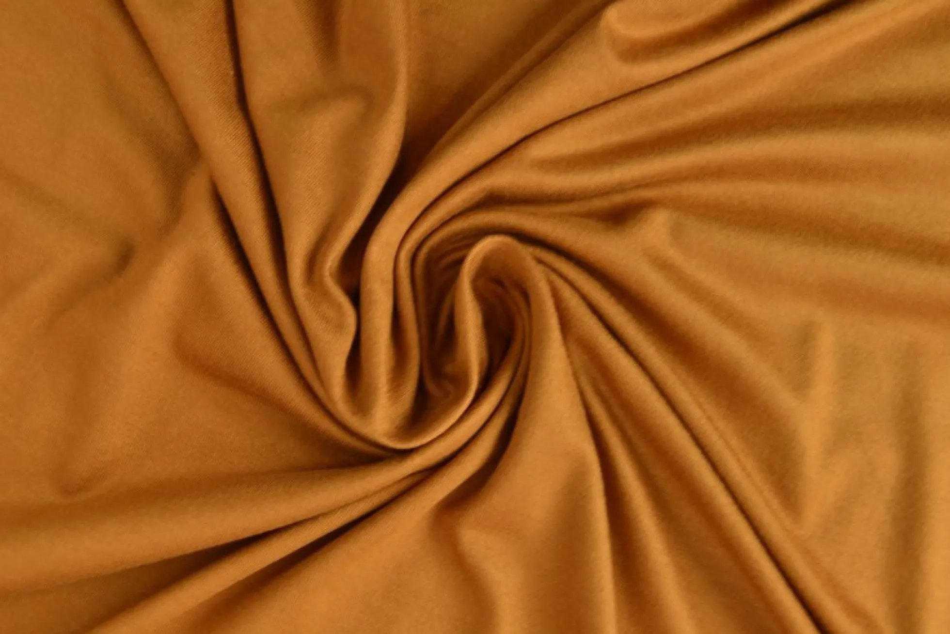 Viscose Tricot: Donker oker