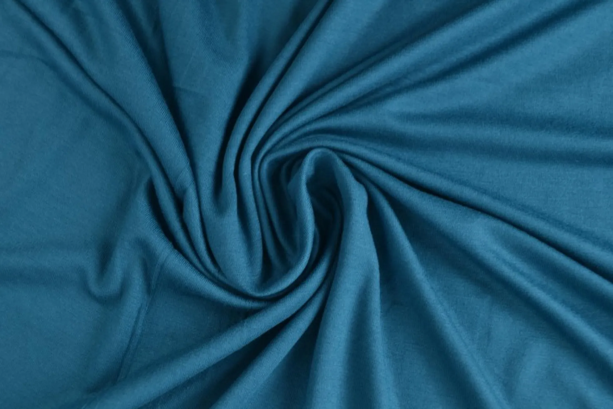 Viscose tricot: Donker petrol