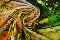 Viscose tricot – Emerald Enchanted Garden