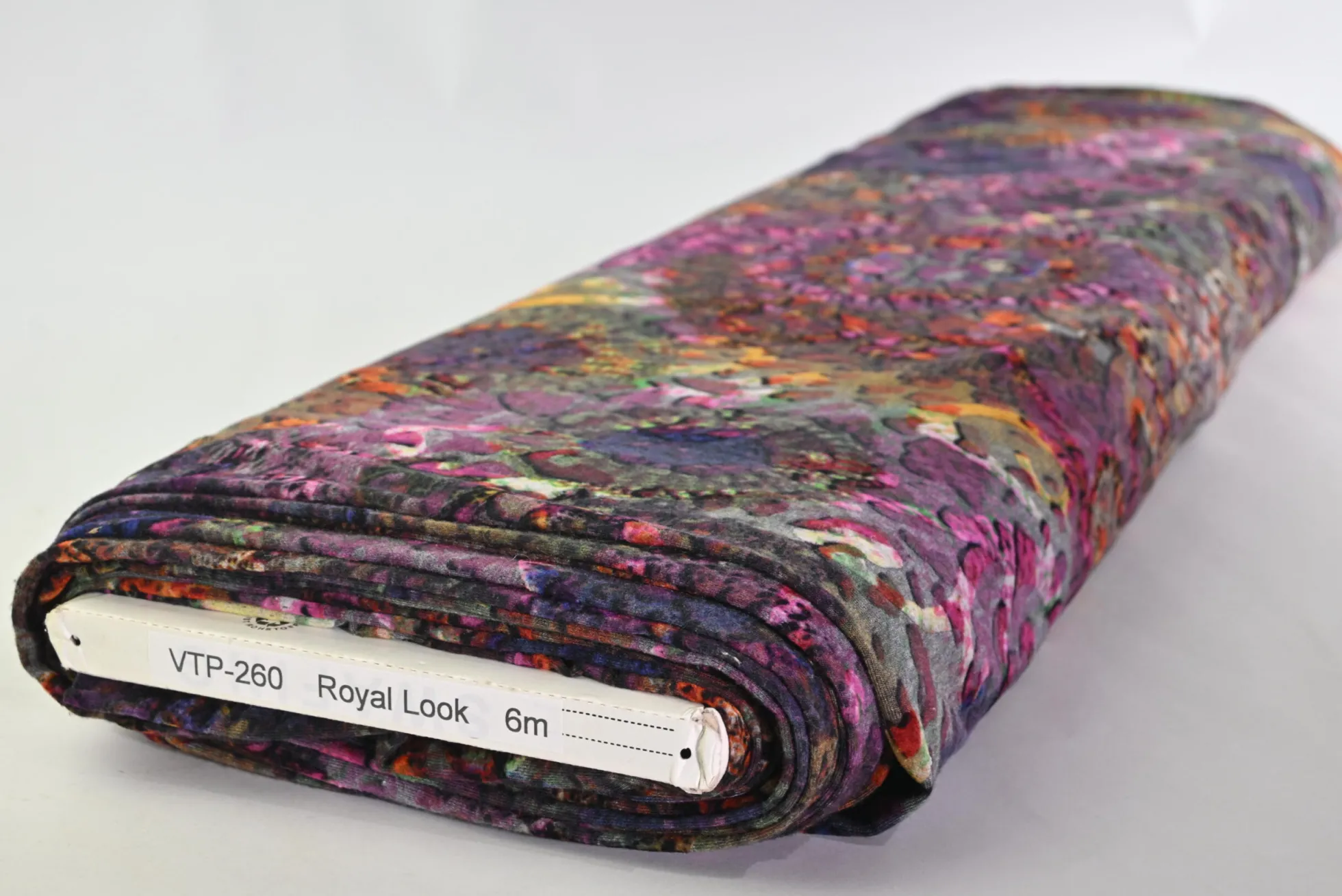 Viscose tricot – Flockprint – Bohemian