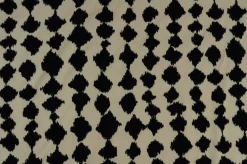 Viscose tricot – Ikat gebroken wit & zwart
