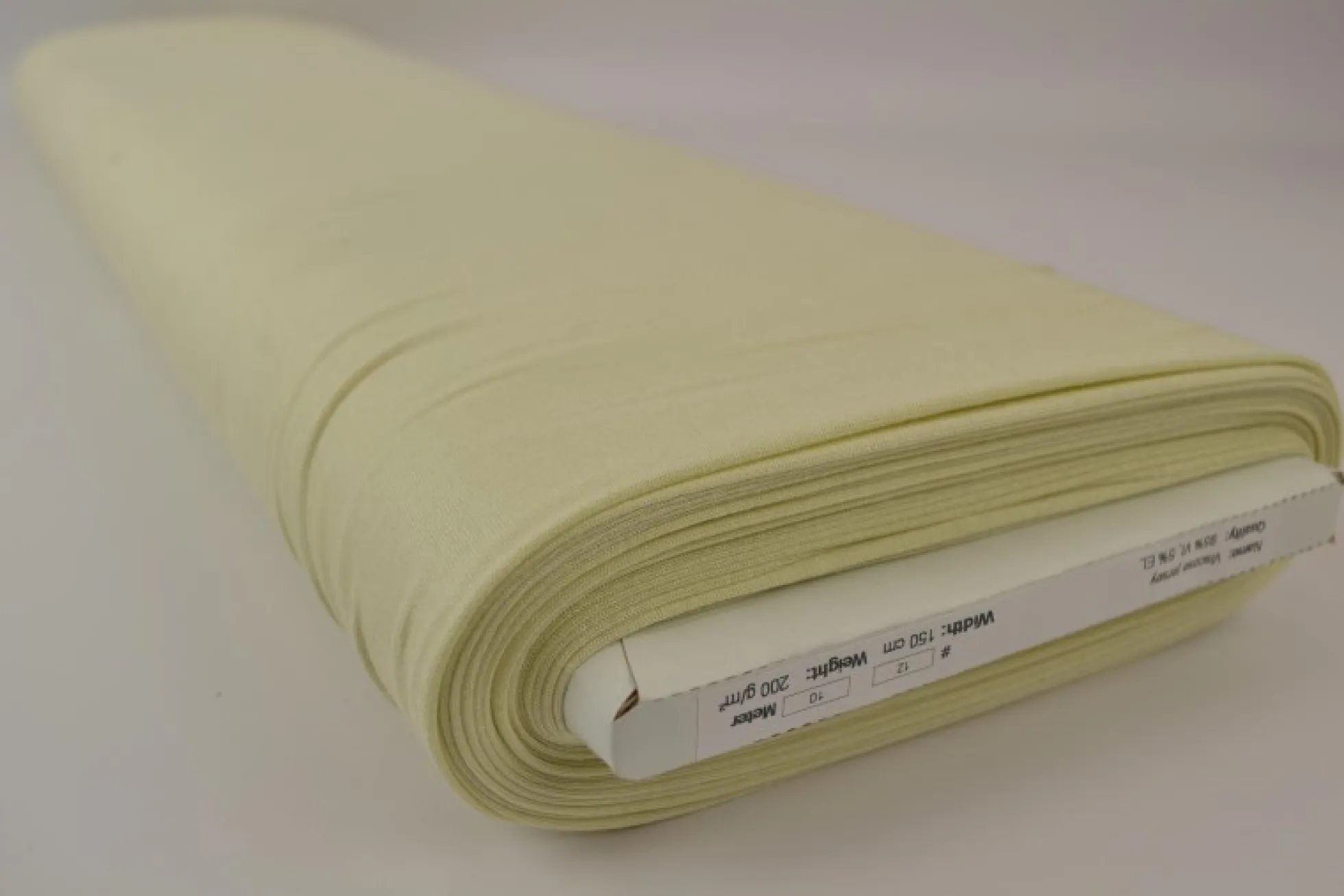 Viscose Tricot: Licht beige