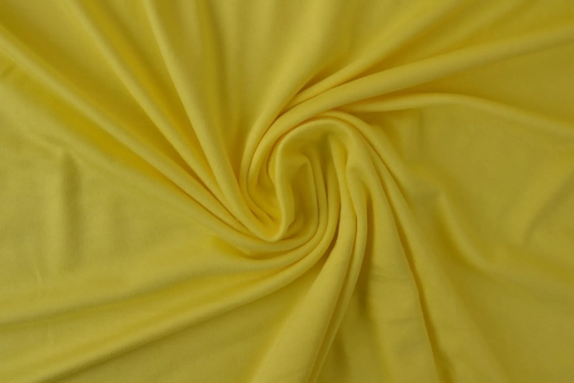 Viscose Tricot: Licht geel