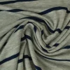 Viscose tricot – Navy en lichtgrijs gestreept