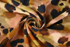 Viscose tricot – Soft leopard blush