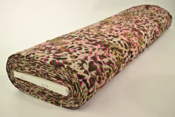 Viscose tricot – Wild jungle old pink