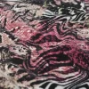 Viscose tricot wooltouch – Animal pink
