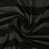 Viscose tricot – Zwart en donkergrijs gestreept