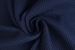 Wafelkatoen – Navyblauw