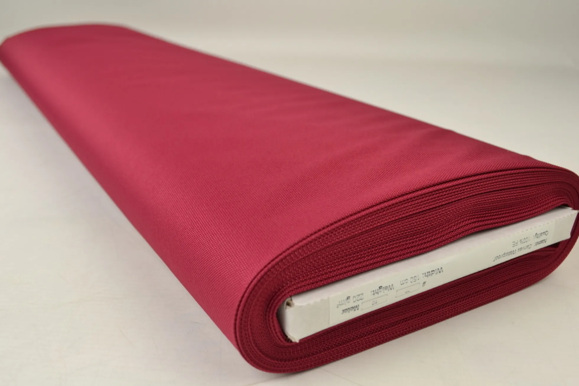 Waterdichte canvas – Bordeauxrood heavy duty