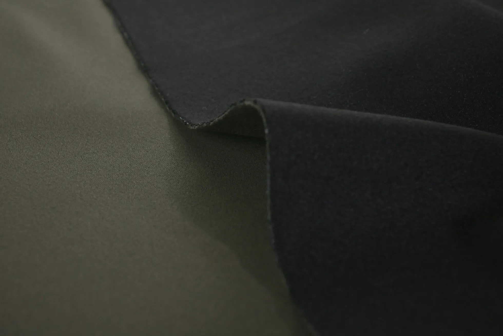 Windtex Everest waterdichte softshell – Donker legergroen / zwart