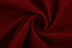 Wol jersey – Donkerrood melange
