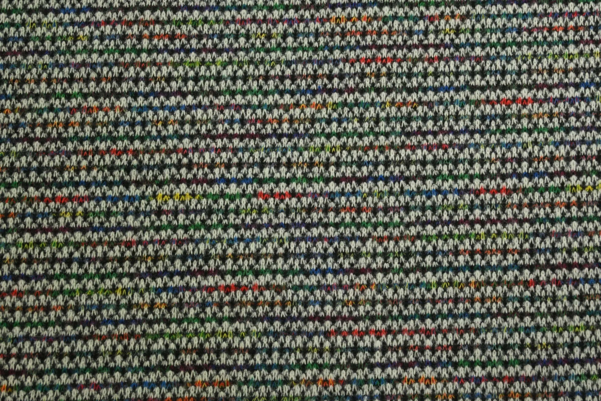 Wollen stof – Multicolor los geweven