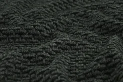 Wooltouch knit jersey – Donkergrijs & zwart melange